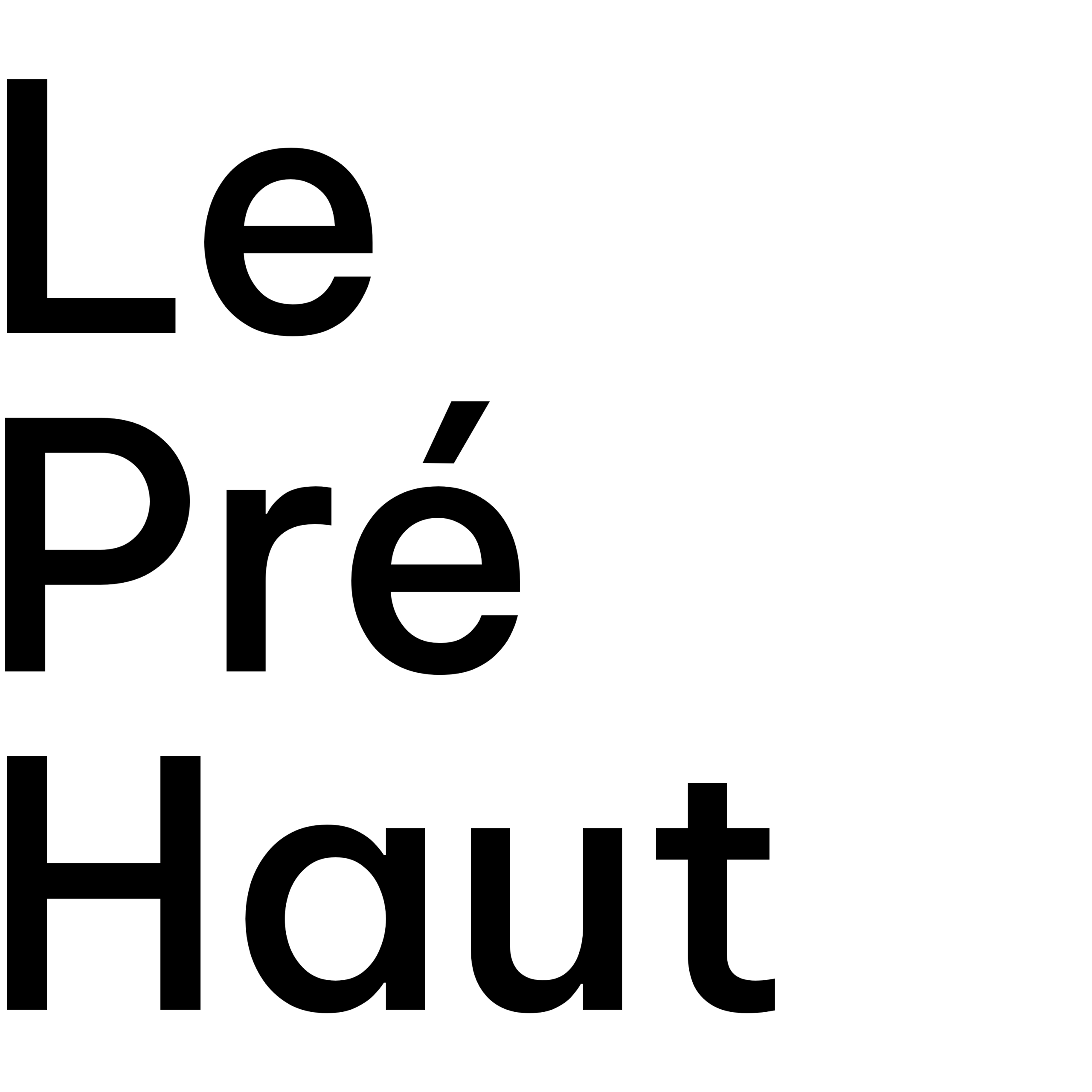 Le Pré Haut